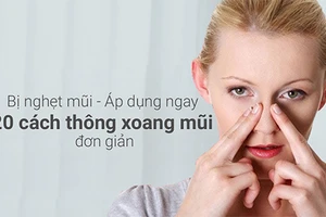 Nghẹt mũi gây ra cảm giác vô cùng khó chịu