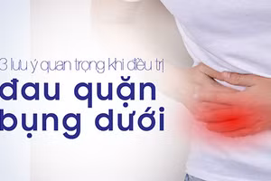 Đau quặn bụng dưới do viêm đại tràng khiến người bệnh khổ sở
