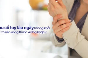 Đau cổ tay lâu ngày không khỏi có nên uống thuốc xương khớp?