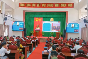 Toàn cảnh hội thi.