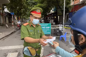 Mô hình " Tổ dân phố xanh" đầu tiên được thành lập trong sáng ngày hôm nay.