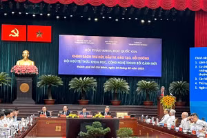 Quang cảnh hội thảo.