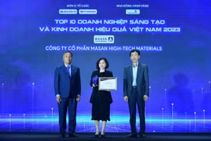 Masan High-Tech Materials được vinh danh Top 10 Doanh nghiệp Sáng tạo và Kinh doanh hiệu quả.