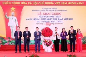 Phân hiệu Đại học Thái Nguyên tại tỉnh Hà Giang khai giảng năm học mới.