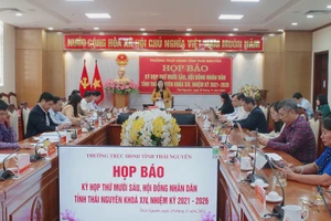 HĐND tỉnh Thái Nguyên tổ chức họp báo thông tin về kỳ họp thứ 16.