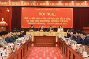 Cao Bằng đặt mục tiêu giải ngân nguồn vốn đầu tư công đạt tối thiểu 95%.