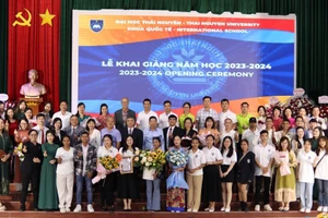 Khoa Quốc tế - Đại học Thái Nguyên khai giảng năm học mới.