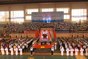 Khai mạc hội khỏe phù đổng tỉnh Thái Nguyên lần thứ XVIII năm học 2023-2024.