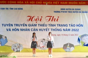 Đẩy mạnh công tác giảm thiểu tảo hôn và hôn nhân cận huyết vùng đồng bào DTTS.