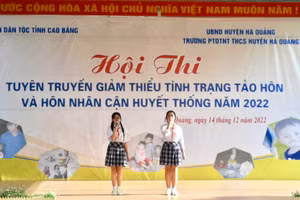 Đẩy mạnh công tác giảm thiểu tảo hôn và hôn nhân cận huyết vùng đồng bào DTTS.