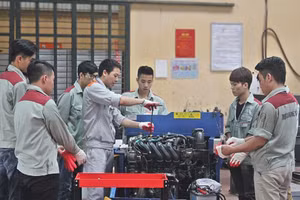 Trường nghề tăng cường gắn kết với doanh nghiệp.