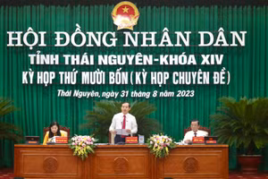 Khai mạc Kỳ họp thứ 14 HĐND tỉnh Thái Nguyên khóa XIV.