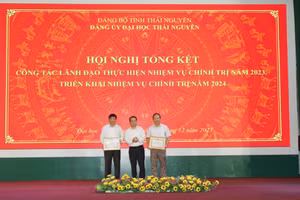 Đảng bộ Đại học Thái Nguyên đạt được nhiều kết quả quan trọng trong năm 2023.