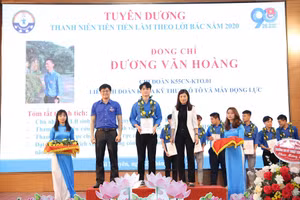 Nam sinh người dân tộc Sán Dìu đam mê kỹ thuật.