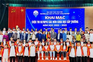 Trường Đại học Kỹ thuật Công nghiệp (ĐH Thái Nguyên) khai mạc cuộc thi Olympic các môn khoa học cấp trường năm 2023.