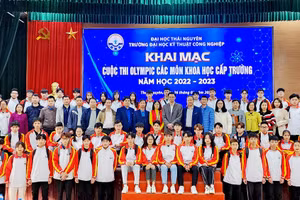 Trường Đại học Kỹ thuật Công nghiệp (ĐH Thái Nguyên) khai mạc cuộc thi Olympic các môn khoa học cấp trường năm 2023.