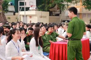 Ảnh minh họa chụp trước khi giãn cách xã hội do dịch.