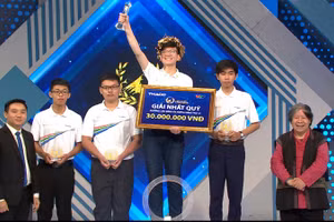 Nguyễn Việt Thái giành giải Nhất cuộc thi Quý II Đường lên đỉnh Olympia năm thứ 21.