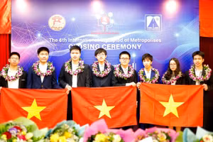 Học sinh Việt Nam đạt thành tích xuất sắc tại Olympic quốc tế dành cho các thành phố lớn