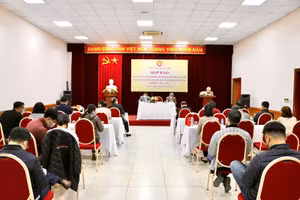 Quang cảnh buổi họp báo