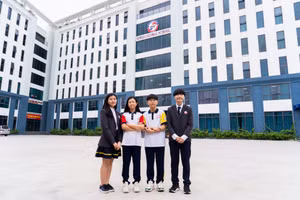 Học sinh Trường Trung học phổ thông Korea Global Shool.