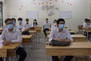 Thí sinh Hà Nội tham dự kì thi tốt nghiệp THPT năm 2021