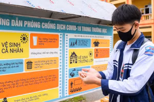 Tăng cường phòng dịch trong nhà trường. Ảnh minh họa