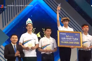 Đỗ Hoàng Minh giành vòng nguyệt quế Olympia