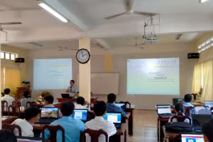 Tập huấn TEMIS tại Trường THPT chuyên Nguyễn Thị Minh Khai (Sóc Trăng)