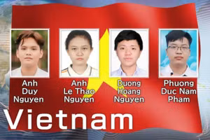 4 học sinh Việt Nam đạt thành tích xuất sắc tại Olympic Hóa học quốc tế 2021