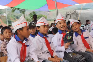 Tỷ số giới tính khi sinh của Việt Nam vẫn ở mức cao, khoảng112 bé trai/100 bé gái. Ảnh: S.Đ.