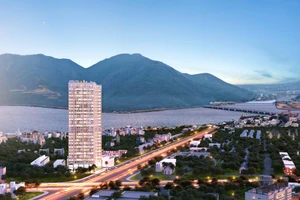 Dự án Grand Mark Nha Trang sở hữu vị trí đắc địa được bao bọc bởi sông – núi – biển