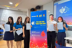 2.800 đơn vị máu trong chương trình 'Bảo Việt - Vì những niềm tin của bạn'