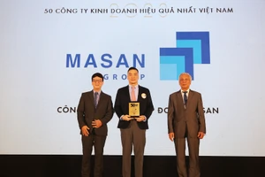 Masan được vinh danh “Top 50 Công ty kinh doanh hiệu quả nhất Việt Nam 2023”