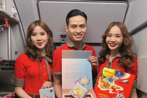 Vietjet mang trung thu ý nghĩa tới các trẻ em thiệt thòi