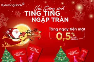 Ưu đãi tặng tiền mặt trị giá 0,5%/năm trên giá trị khoản tiền tiết kiệm