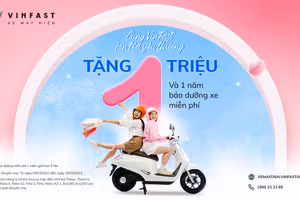 Nhân đôi quà tặng cho chị em phụ nữ khi mua xe máy điện VinFast dịp 8/3