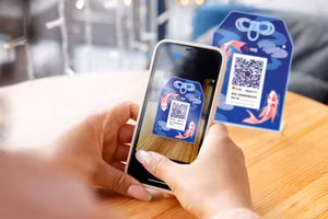 Quét mã QR trở thành phương thức thanh toán quen thuộc.