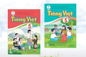 SGK Tiếng Việt Tập 1 và 2 lớp 5 bộ Cánh Diều.