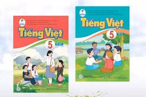 SGK Tiếng Việt Tập 1 và 2 lớp 5 bộ Cánh Diều.