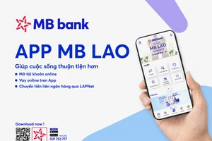 Ra mắt ứng dụng ngân hàng App MB Lào