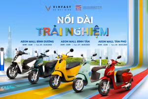 Nhận ngay ưu đãi 1 triệu đồng và 1 năm bảo dưỡng khi lái thử xe máy điện VinFast