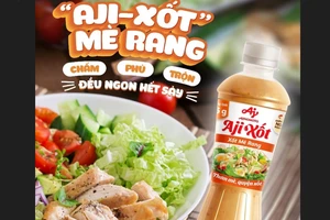 Thêm “ghiền” các món rau với tuyệt chiêu từ Xốt Mè Rang "Aji-Xốt". 