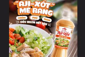 Thêm “ghiền” các món rau với tuyệt chiêu từ Xốt Mè Rang "Aji-Xốt". 