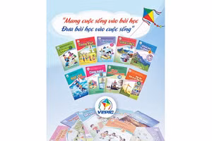 Sách giáo khoa Cánh Diều được nhiều cơ sở giáo dục lựa chọn cho năm học mới.