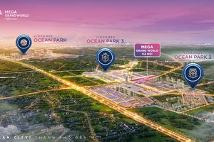 Mega Grand World toạ lạc tại toạ độ trung tâm – trái tim của Thành phố du lịch Ocean City.