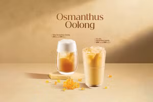 Tuyệt phẩm mùa thu mới từ Phúc Long – Oolong Osmanthus