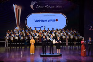 VietinBank được vinh danh tại Sao Khuê 2023