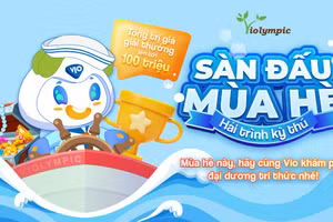 Chương trình diễn ra từ ngày 01/06 đến hết 30/07, dành riêng cho các em học sinh khối 1 đến khối 8. Miễn phí tham gia với các tài khoản Violympic đã được xác thực.