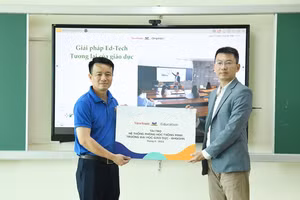 Hợp tác tài trợ phòng học thông minh tại ĐH Giáo dục – ĐH QG HN